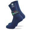 GAWILO Women's Vein Socks (6 Pairs) | Without Elastic Waistband & Without Seam | Vein Friendly, Opaque Wellness Socks | Suitable for Diabetics, blue, 35-38 view 1