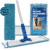 18" Mucho Mop Microfiber Mop System - Mops for Floor Cleaning - Hardwood Floor Mop for Tile, Laminate, Wood, Vinyl Floors | Washable Pads | Dry & Wet Mopping | Adjustable Handle view 1