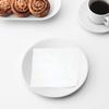 200 Sheets- Soft Serviette Napkins, 1Ply Square Tissue, White Cocktail Napkins, Kitchen Towels 29 x 29 cm Disposable White Papers, Ideal for Weddings Home Office Catering (Pack of 2) view 4