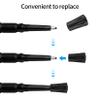 16 Pcs Rubber Trekking Poles, Nordic Walking Rubber Tip Caps, Rubber Pads for Walking Poles for Trekking Poles Asphalt Gravel Mountains view 3