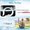 Neck CoolingTube, Reusable Ice Cooler Wearable Body CoolingProducts, Neck Coolers for Hot Weather view 3