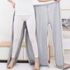 Incontinence Care Trousers Easy On/Off Pants Heathy Cotton Care Clothes for Elderly & Disabled (Color : Gray, Size : XXL) view 4
