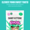 Candy Kittens Vegan Sweets  Sour Shox Strawberry & Apple (140g Pack of 1)  Plant-Based Vegetarian & Vegan Treats with Real Fruit Juice, Great for Pick & Mix or Gift Box, Ideal Snack for All view 3