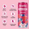 Nexba Mixed Berry Kombucha 330ml Slim Cans (Pack of 12)  All Natural, Sugar Free & Healthy Berry-Licious Gut Boost view 4
