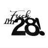 28 Cake Toppers, 28 Birthday Cake Toppers-Black Glitter, Funny 28th Cake Topper for Men,28 Cake Topper For Women, 28th birthday decorations,28th Birthday Cake Topper Twenty eight view 3