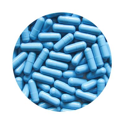 DR T&T size00 Size 00 Gelatine Gelatin Capsule Light Blue (100)