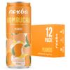 Nexba Mango Kombucha 330ml Slim Cans (Pack of 12)  All Natural, Sugar Free & Healthy Tropical Probiotic Drink view 1