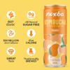 Nexba Mango Kombucha 330ml Slim Cans (Pack of 12)  All Natural, Sugar Free & Healthy Tropical Probiotic Drink view 4