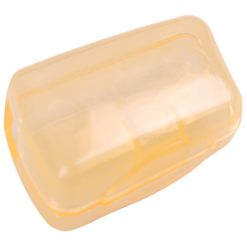 10 Pcs Portable Toothbrush Cap Covers Toothbrush Holder World Tourism Camping (Random Colour)