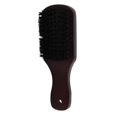 Beard Brush Beard Styling Brush Soft Elastic Hair Mustache Grooming Cleansing Brush with Wooden Handle for Mustache and Beards