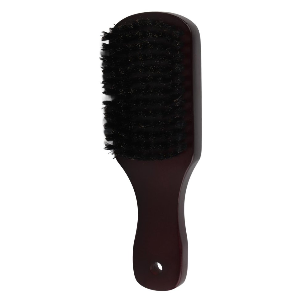 Beard Brush Beard Styling Brush Soft Elastic Hair Mustache Grooming Cleansing Brush with Wooden Handle for Mustache and Beards