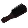Beard Brush Beard Styling Brush Soft Elastic Hair Mustache Grooming Cleansing Brush with Wooden Handle for Mustache and Beards view 2