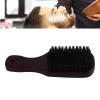 Beard Brush Beard Styling Brush Soft Elastic Hair Mustache Grooming Cleansing Brush with Wooden Handle for Mustache and Beards view 3