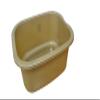 11 Litres Washing Up Bowl Rectangular Plastic Multi-Purpose Basin Mixing Sink Tidy Organizers (Golden) view 1