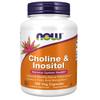 Now Foods Choline & Inositol 500mg 100 Vegan Capsules Vitamin B view 1