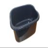 11 Litres Washing Up Bowl Rectangular Plastic Multi-Purpose Basin Mixing Sink Tidy Organizers (Black) view 1