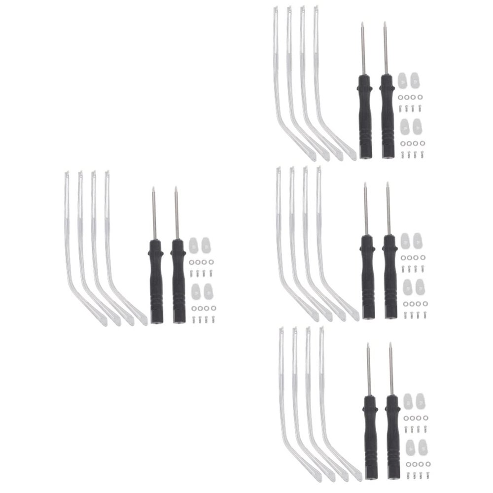 STOBOK 8sets Glasses Arm Replacement Metal Eyeglasses Arms Legs for Eyeglasses Replacement Parts Use for Glasses Temple Repair