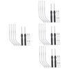 STOBOK 8sets Glasses Arm Replacement Metal Eyeglasses Arms Legs for Eyeglasses Replacement Parts Use for Glasses Temple Repair view 1