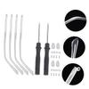 STOBOK 8sets Glasses Arm Replacement Metal Eyeglasses Arms Legs for Eyeglasses Replacement Parts Use for Glasses Temple Repair view 3