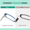 Eyekepper 5-Packs Metalless Design Reading Glasses for Women Screwless Spring Hinges Ladies Readers +2.0 view 2
