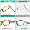 Eyekepper 5-Packs Metalless Design Reading Glasses for Women Screwless Spring Hinges Ladies Readers +2.0 view 3
