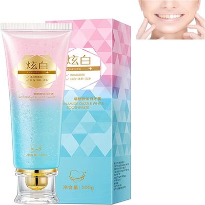 Whitening Toothpaste Fresh Breath Niacinamide Teeth Whitening Toothpaste Strong Stain Removing Toothpaste