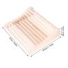 Alvinlite Sauna Headrest Wood Ergonomically handcrafted Headrest Backrest Sauna accessory Sauna headrest view 3