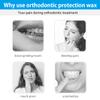 10Box Dental Wax for Braces, Silicone Orthodontic Wax Brace Wax with Fruit Smell for Brace Wearers Gum Protection Oral Care view 3