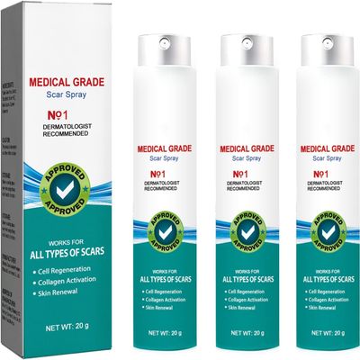 DUBUSH Scarremove Advanced Scar Removal Spray Facial Acne Scar Spray Removes Old and New Scars in Just 2 Weeks