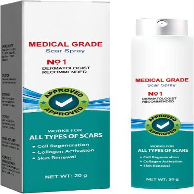 DUBUSH Scarremove Advanced Scar Removal Spray Facial Acne Scar Spray Removes Old and New Scars in Just 2 Weeks