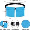 2 Pack Adjustable Mastectomy Drain Holder Drainage Pouch with Shower Bag for Breast Surgery Mastectomy Breast Reduction Augmentation Post-Surgery Recovery Support,A view 2