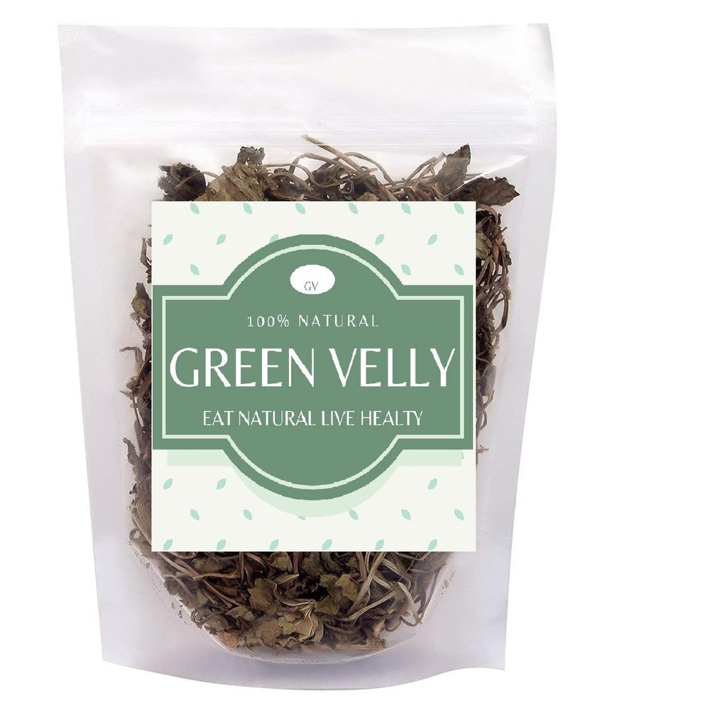 Green Velly 100% Natural Dry Brahmi Leaves, Neerbrahmi, Water Hyssop (Pack of 50 g)