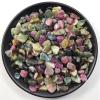 100g 8-12mm Natural Rainbow Tourmaline Gravel Polished Tumbled Crystal Stones and Crystals,100g 8-12mm view 1