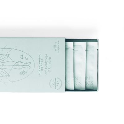 London Nootropics - Mojo - Adaptogenic Mushroom Coffee with Cordyceps & Siberian Ginseng - 12 Sachets