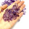 100g 8-12mm Natural Amethyst Gravel Quartz Crystal Stone Rock Chips Natural Stones and Minerals view 2
