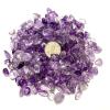 100g 8-12mm Natural Amethyst Gravel Quartz Crystal Stone Rock Chips Natural Stones and Minerals view 3
