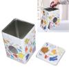 TOPINCN Laundry Powder Bin, Iron Laundry Powder Container, Laundry Detergent Container Washing Powder Storage Box with Perspective Window view 3