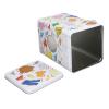 TOPINCN Laundry Powder Bin, Iron Laundry Powder Container, Laundry Detergent Container Washing Powder Storage Box with Perspective Window view 4