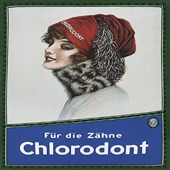 Biller Antik Chlorodont Leo Works Toothpaste Bad Breath Art Print A3 05
