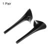 sourcing map 1pair Heel Repair Replacement 1.77"x3.54" High Stiletto Heel DIY for Women Shoe, Black view 3