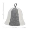 Happyyami Finnish Sauna Hat Set Sauna Hat Russian Thick Felt Hats Women's Shower Cap Household Bathing Cap view 2