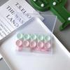 Dinntty Contact Lens Case 5 Pairs Portable Eye Contact Lens Box Leak-proof Contact Case with Tweezers Solution Bottle view 4