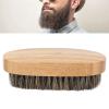Wnvivi Beard Care Brush,Beard Styling Combs for Men,Pocket Soft Bristle Beard Brush,Beard Hair Brush Grooming Tools with Wooden Handle view 4