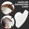 Bagima Hairline Optimizer Hairline Enhancing Card Barber Line Up Beard Shaping Template Beard Design Template Model Hairdressing Hair Styling Tool view 3