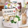 Frerdui 6 Pcs Teacher Appreciation Gifts, Thank You Gift Set, Back to School Gifts, Best Teacher Ever for Women, Christmas Gift for Teachers, 18 OZ Coffee Glass Candle Set for Teachers view 2