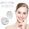 1 Pair False Teeth Veneers Top and Bottom Instant Veneers Fake Teeth White Dentures Instant Perfect Smile Veneers Cosmetic Teeth Whitening Temporary Prosthesis Teeth for Men Women Adult view 1
