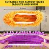 SXJART 2 Pairs Mop Slippers, Mop Socks for Floor Cleaning, Microfiber Shoe Covers for Cleaning Slippers view 2