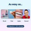 Sefid Smile Teeth Whitening Kit + LED  56 Strips, 28 Whitening Treatments  30 Toothpaste Tablets  Sensitivity Free  Enamel Safe  Rapid White Results  Professional Stain Removal for Home Use view 2