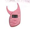 Tofficu Digital Body Fat Caliper Fat Tester Accurate Measurement Tool for Women Men Fitness Use Pink Tools for Women view 3