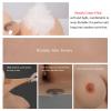 CRODRES Silicone Breastplate Huge S Cup/Z Cup Crossdressing Breast Forms Fake Boobs for Drag Queen Transgender Cosplay,Ivory,Z Cup view 4